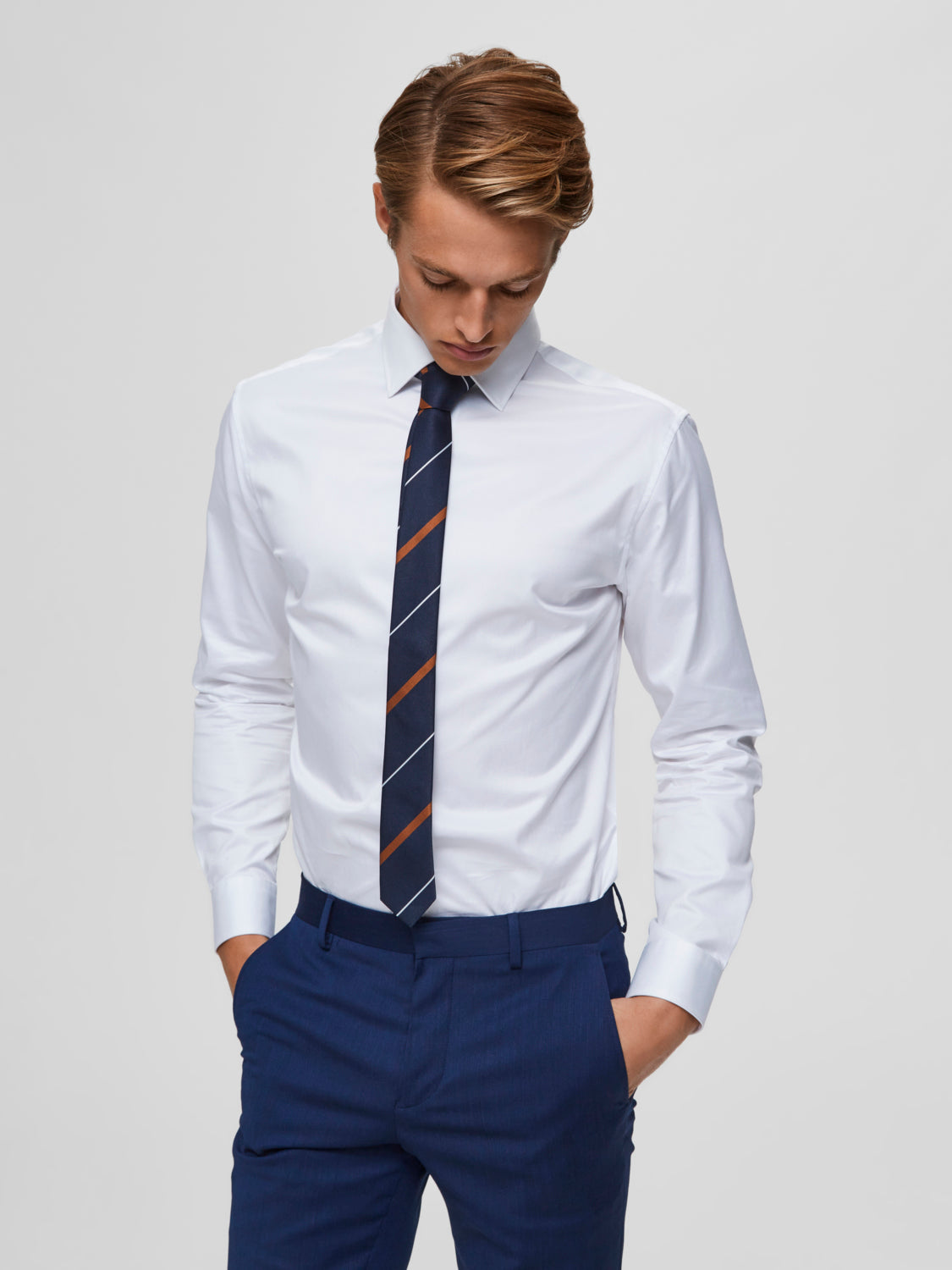 SLHLANDON Tie - sky captain